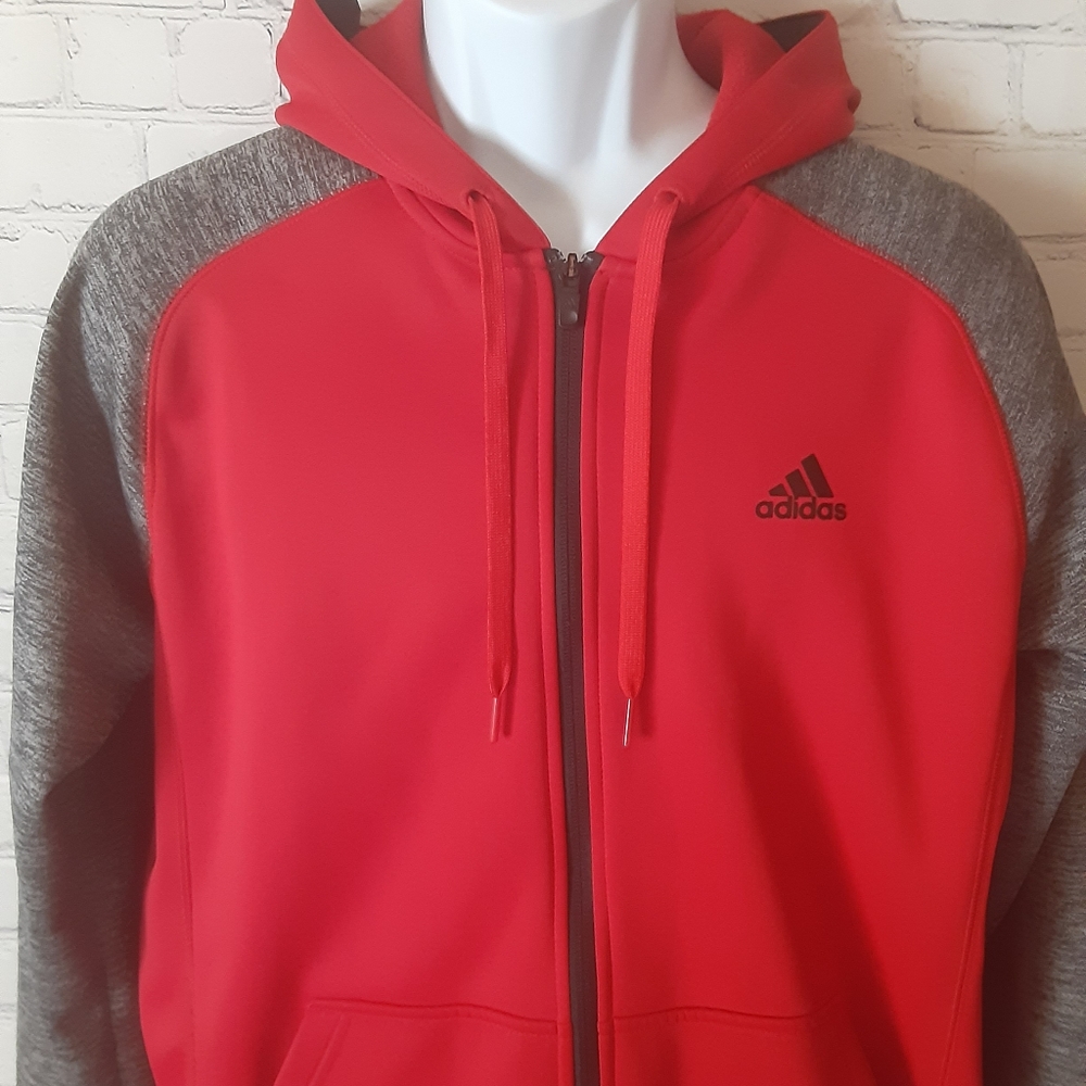 Adidas zip up hoodie